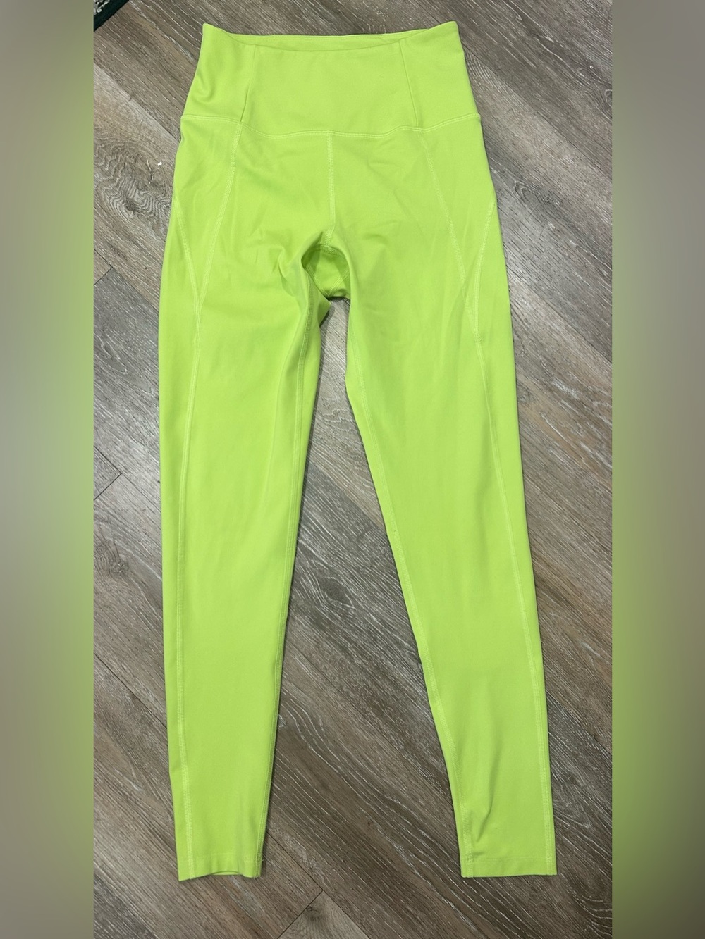 Girlfriend Collective Neon Lime High-Rise Women’s Leggings